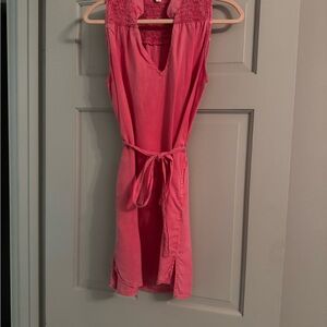 Cloth & Stone Pink Mini Dress